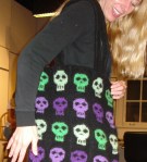 The detail of Kela's bag