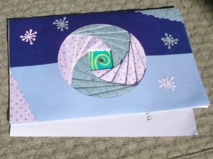 Diane's crafted card