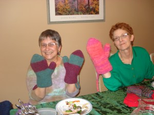 Carol and Peg Carol and Peg