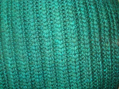 Detail of Terry's knit