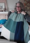 Susanne and the adult Moderne Blanket