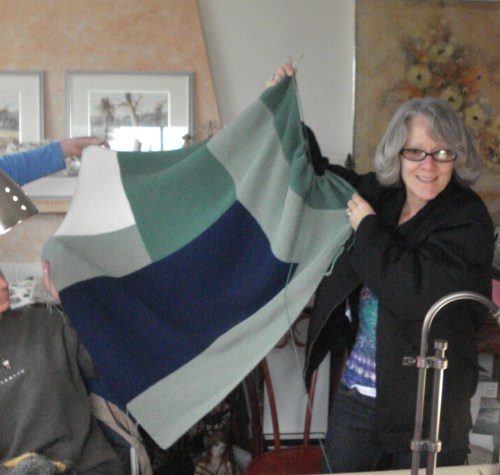 The Sea of Garter Stitches