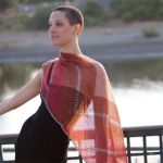 Picture of stole that Karen will knit