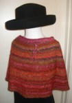 The Round Shawl knit in Noro’s Silk Garden