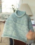 Sweater w/tent stitch
