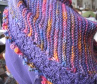 Taygete Shawl close up