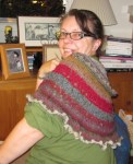Terry’s version of Summer Flies&nbsp;Shawl