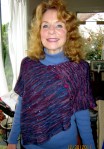 Janie in her jeweled mini&nbsp;poncho