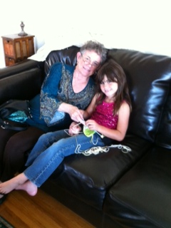 Marsha and granddaughter Nov 2012