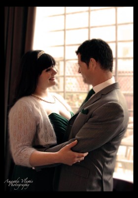 The Sweater - and the bride and groom