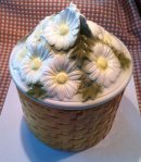 Daisy Ceramic Canister
