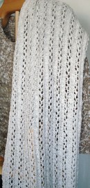 Linen wash cloth stole